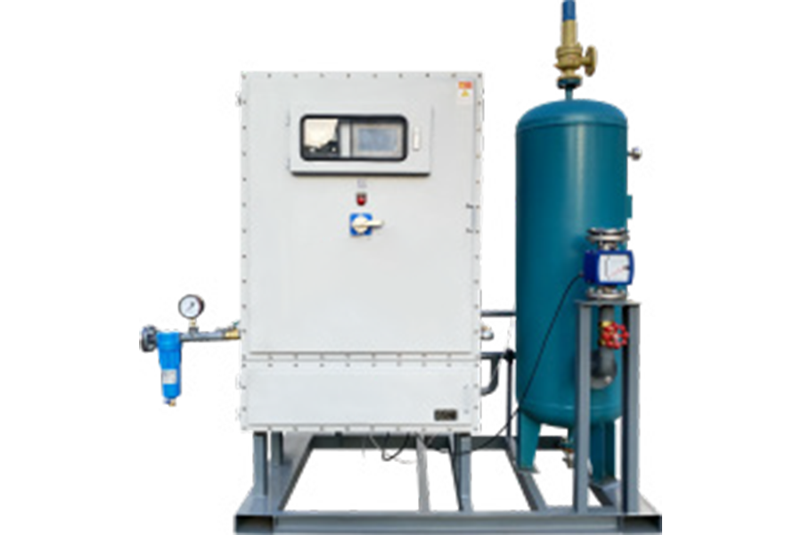 Dispozitiv de raport cu azot cu hidrogen