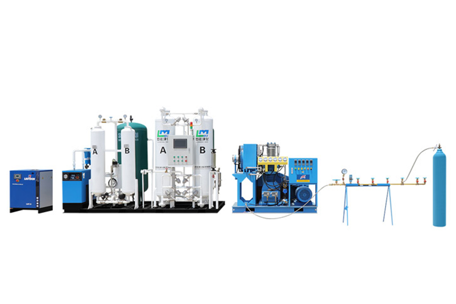 Sistem medical de umplere a oxigenului la fața locului